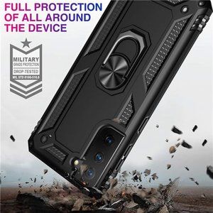 Case for Samsung Galaxy S21 5G Rugged Military Grade Anti-Drop KickStand PC+TPU